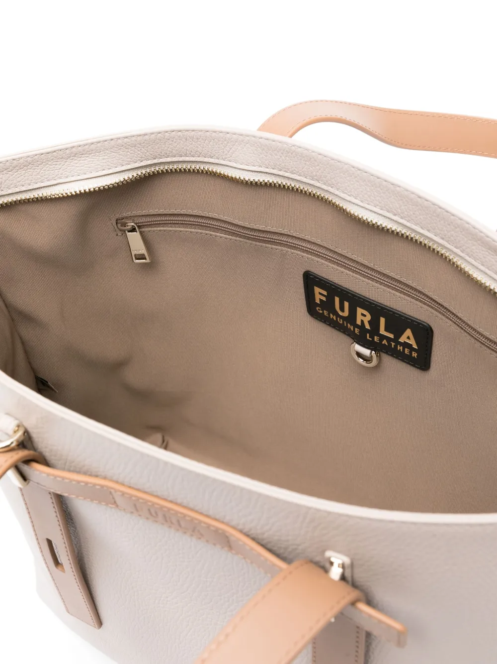 Furla Giove grote shopper Beige