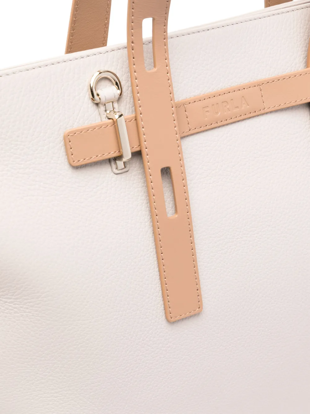Furla Giove grote shopper Beige