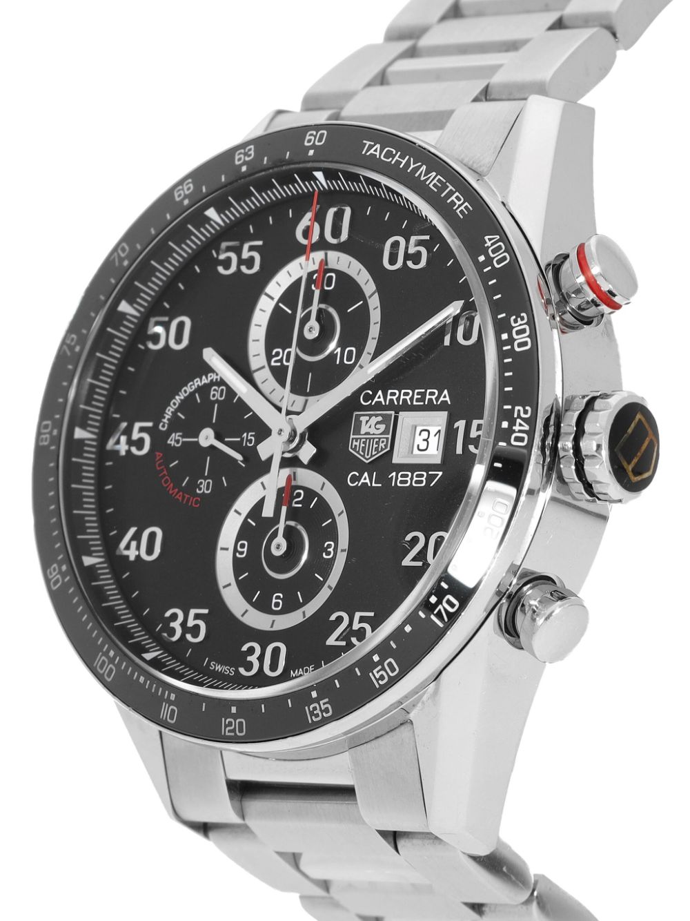 TAG Heuer Pre-owned Carrera horloge 44 mm - Zwart