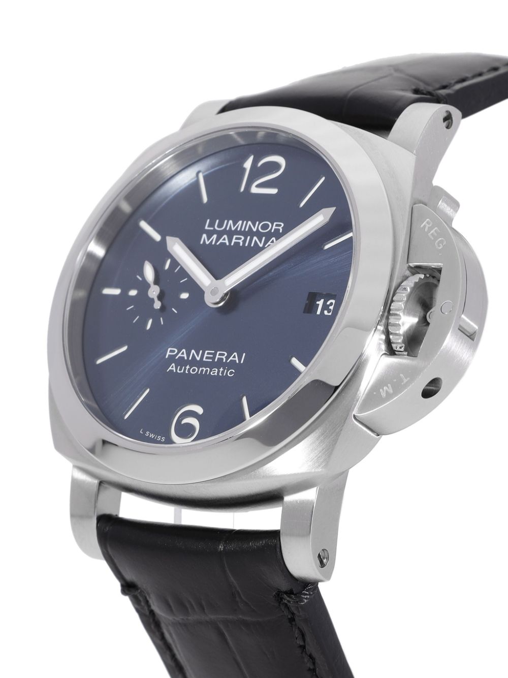 Panerai 2023 pre-owned Luminor Quaranta 40mm - Blauw