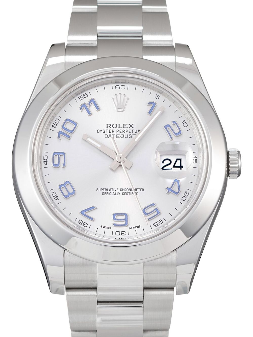 Rolex 2012 pre-owned Datejust II horloge 41 mm - Zilver