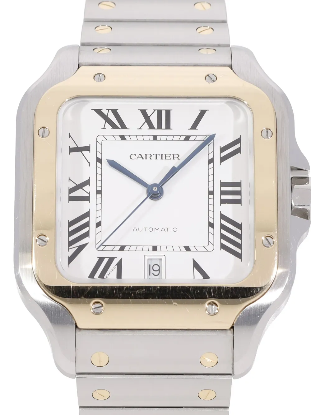 Cartier 2023 pre-owned Santos 35mm - Zilver