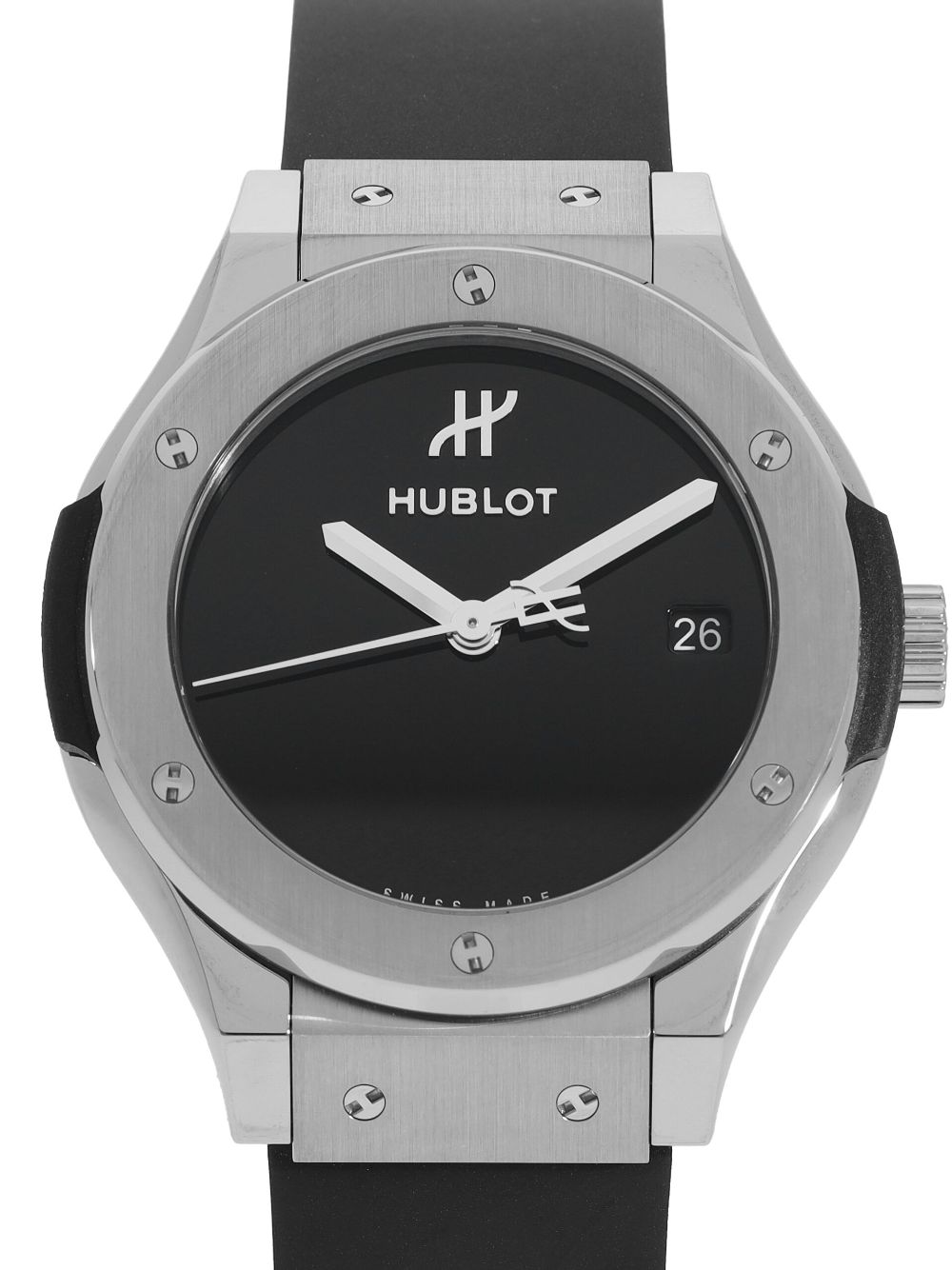 Hublot 2023 unworn Original Titanium 38mm - Zwart