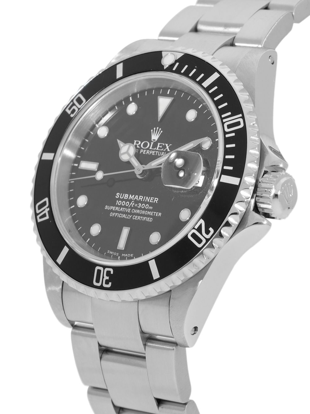 Rolex Pre-owned Submariner Date horloge 40 mm - Zwart