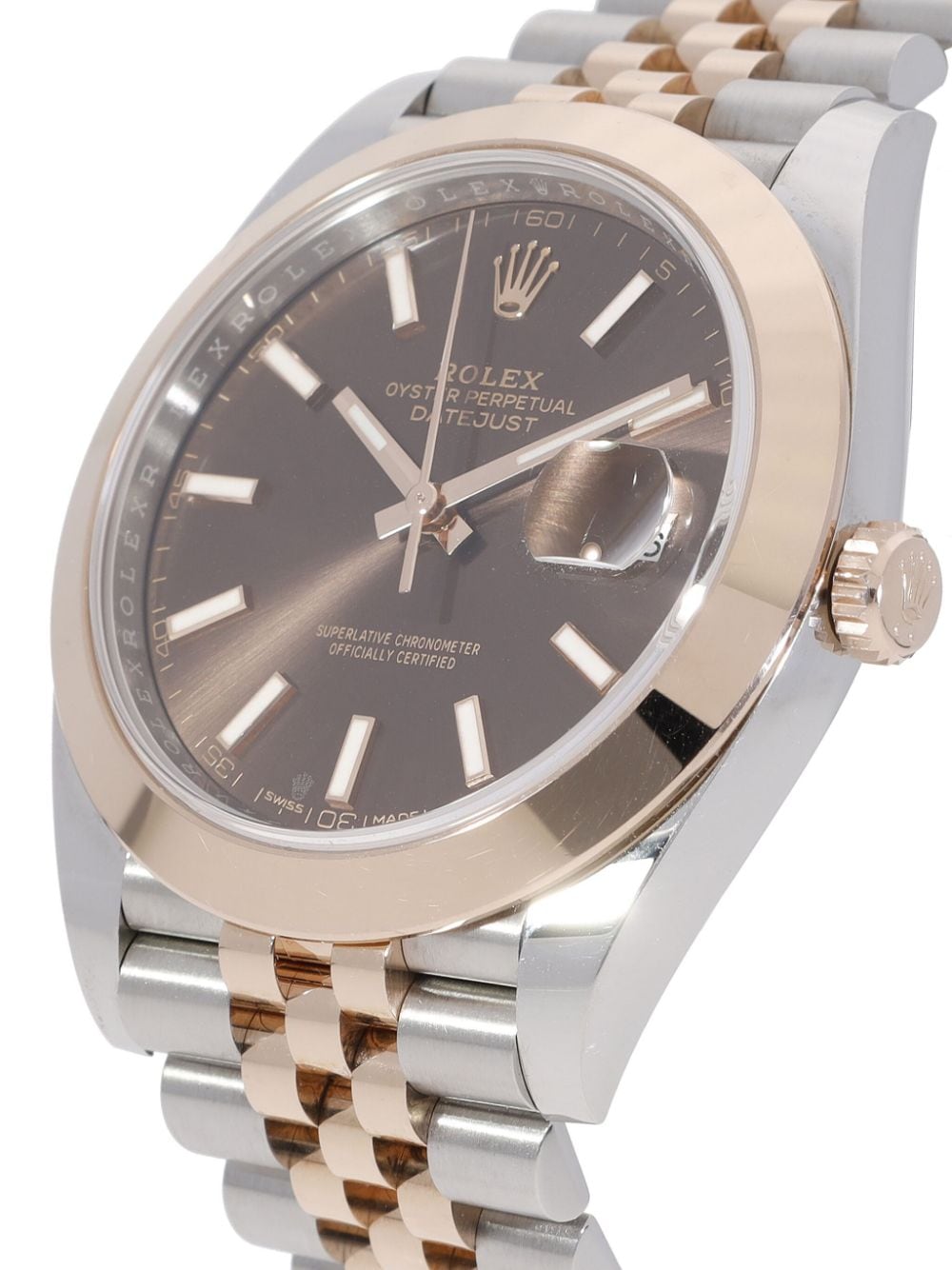 Rolex pre-owned Datejust 41mm - Bruin