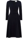 JANE Thyme midi dress - Blue