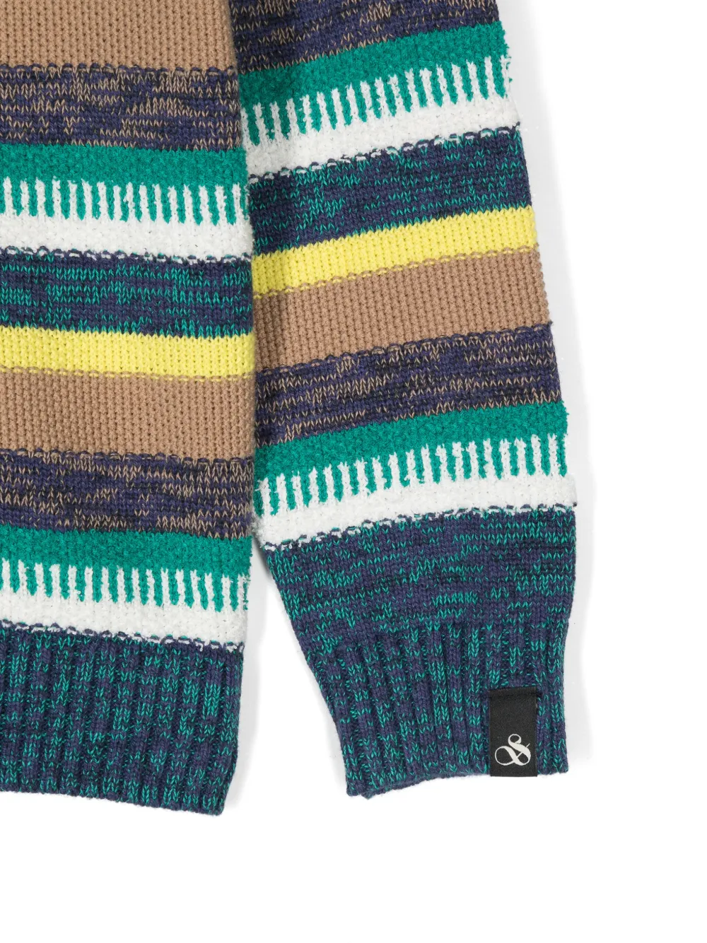 Scotch & Soda Gestreepte trui Groen
