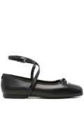 Michael Michael Kors leather ballet flats - Black