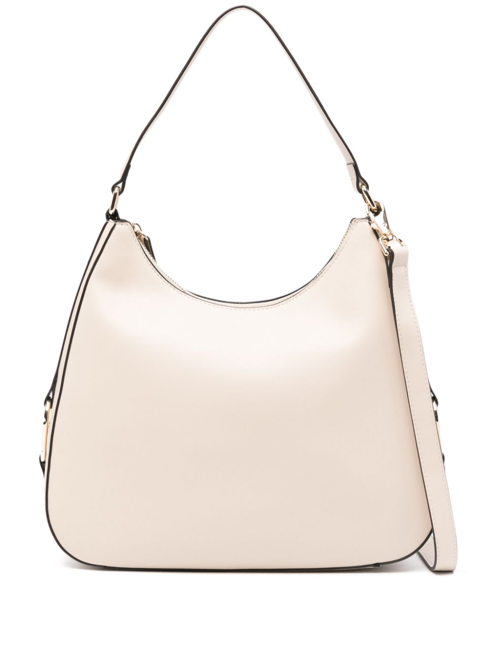 TWINSET logo-plaque shoulder bag - Neutrals