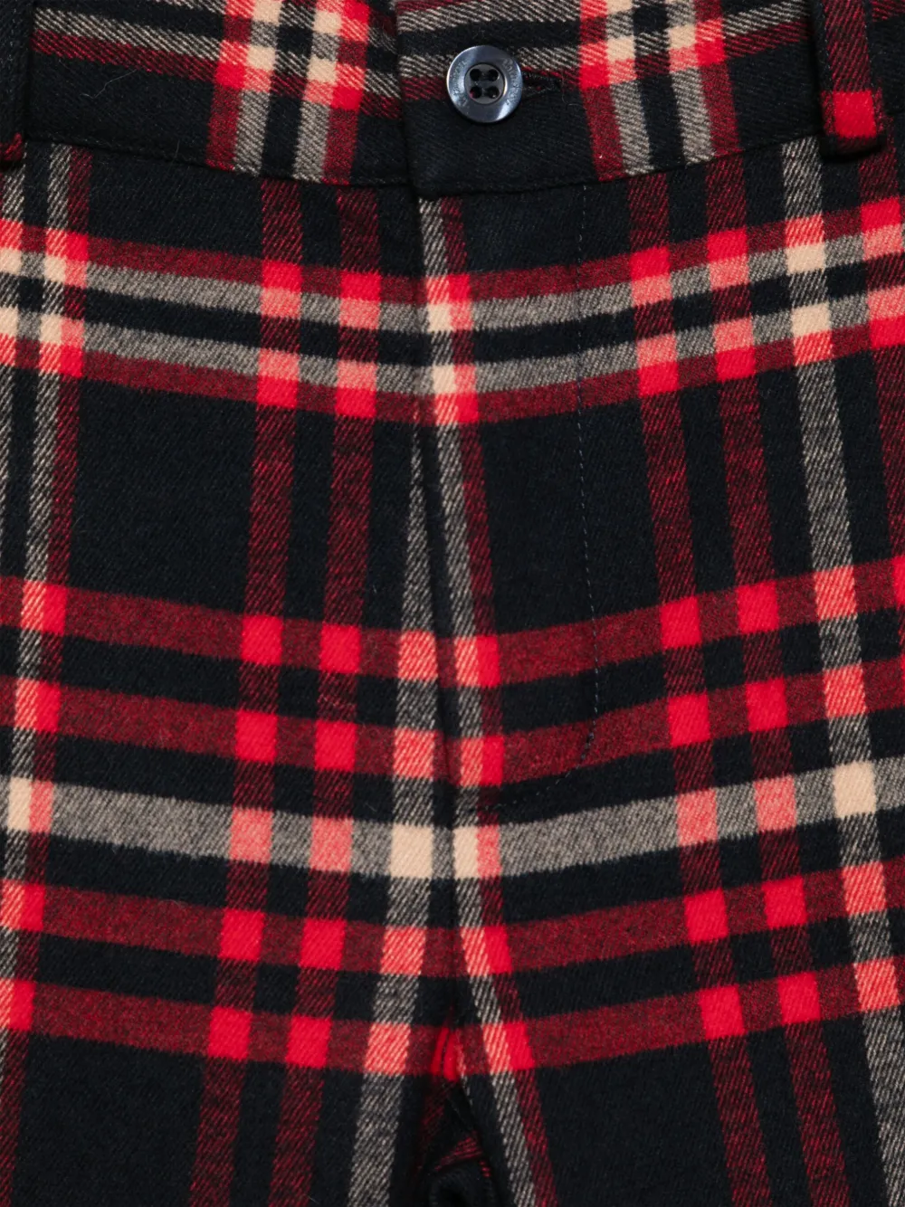 Patachou Geruite broek Rood