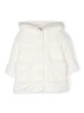 Patachou quilted coat - White