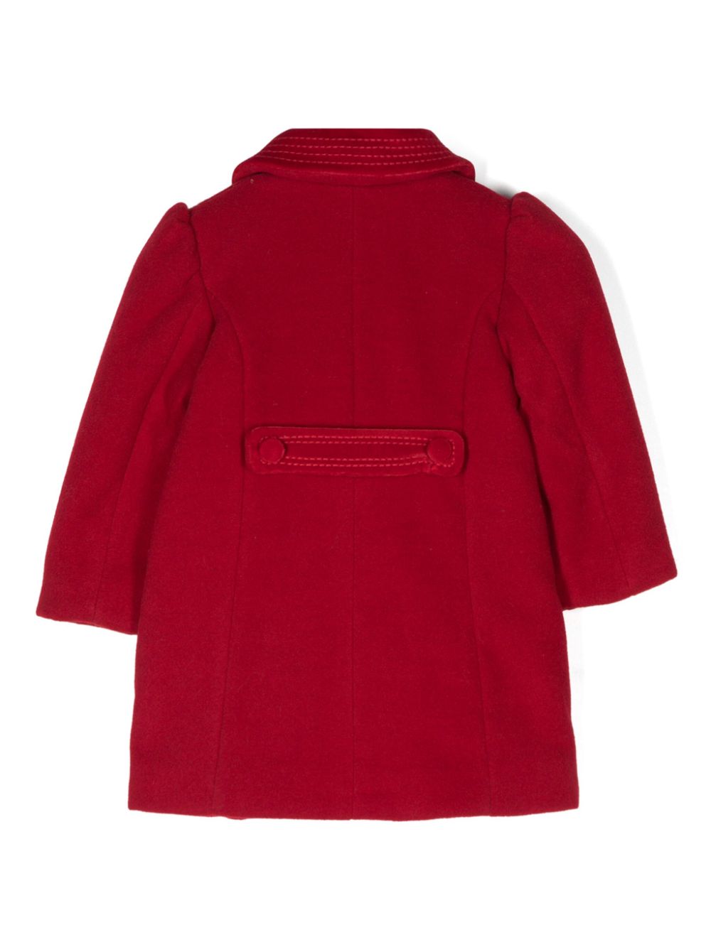 Patachou felted coat - Red