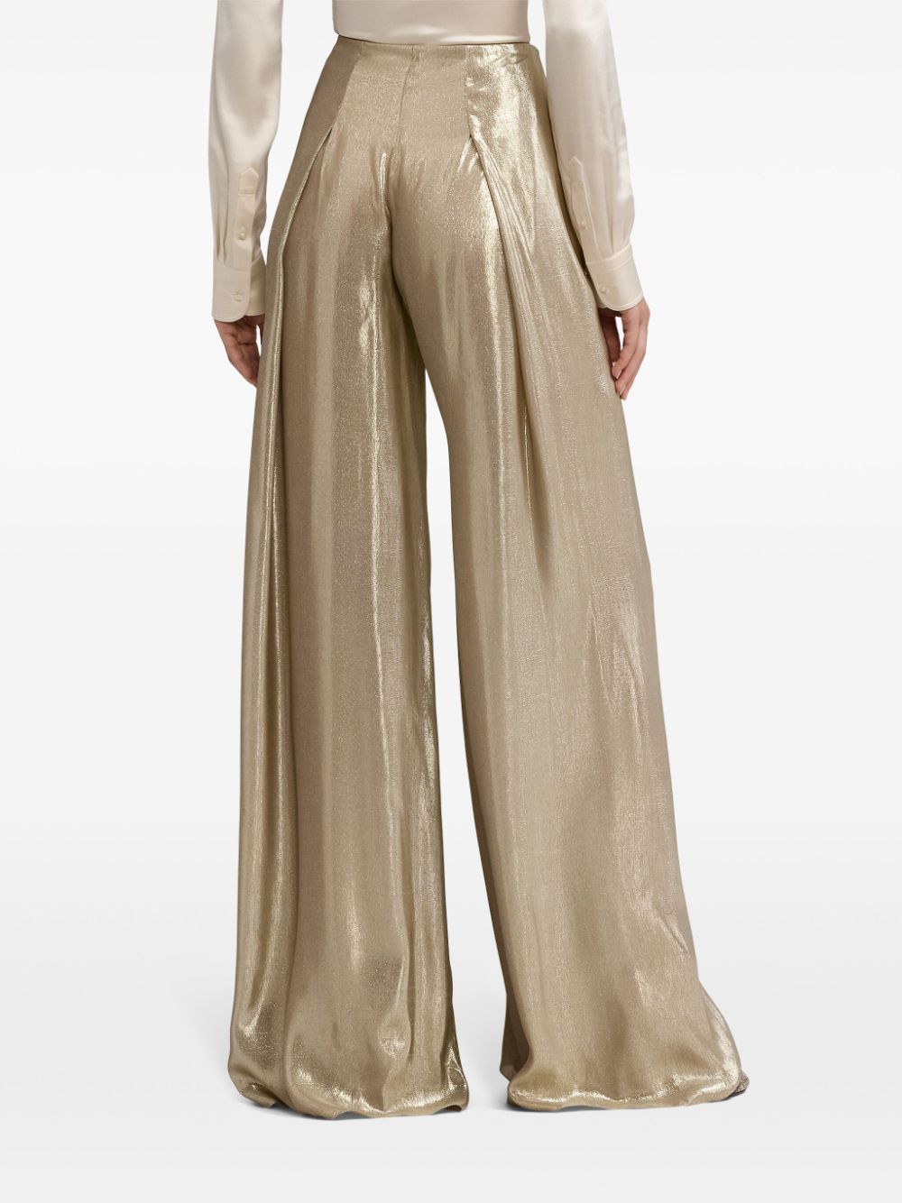 Shop Ralph Lauren Franncis Trousers In Neutrals