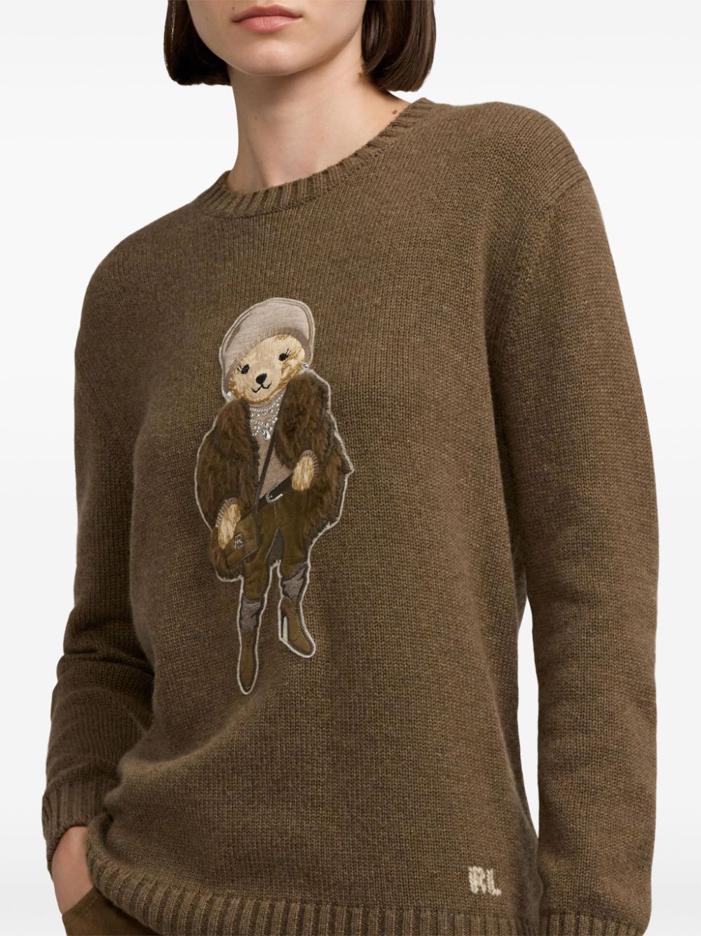 Ralph Lauren Collection Bear-motif jumper Women