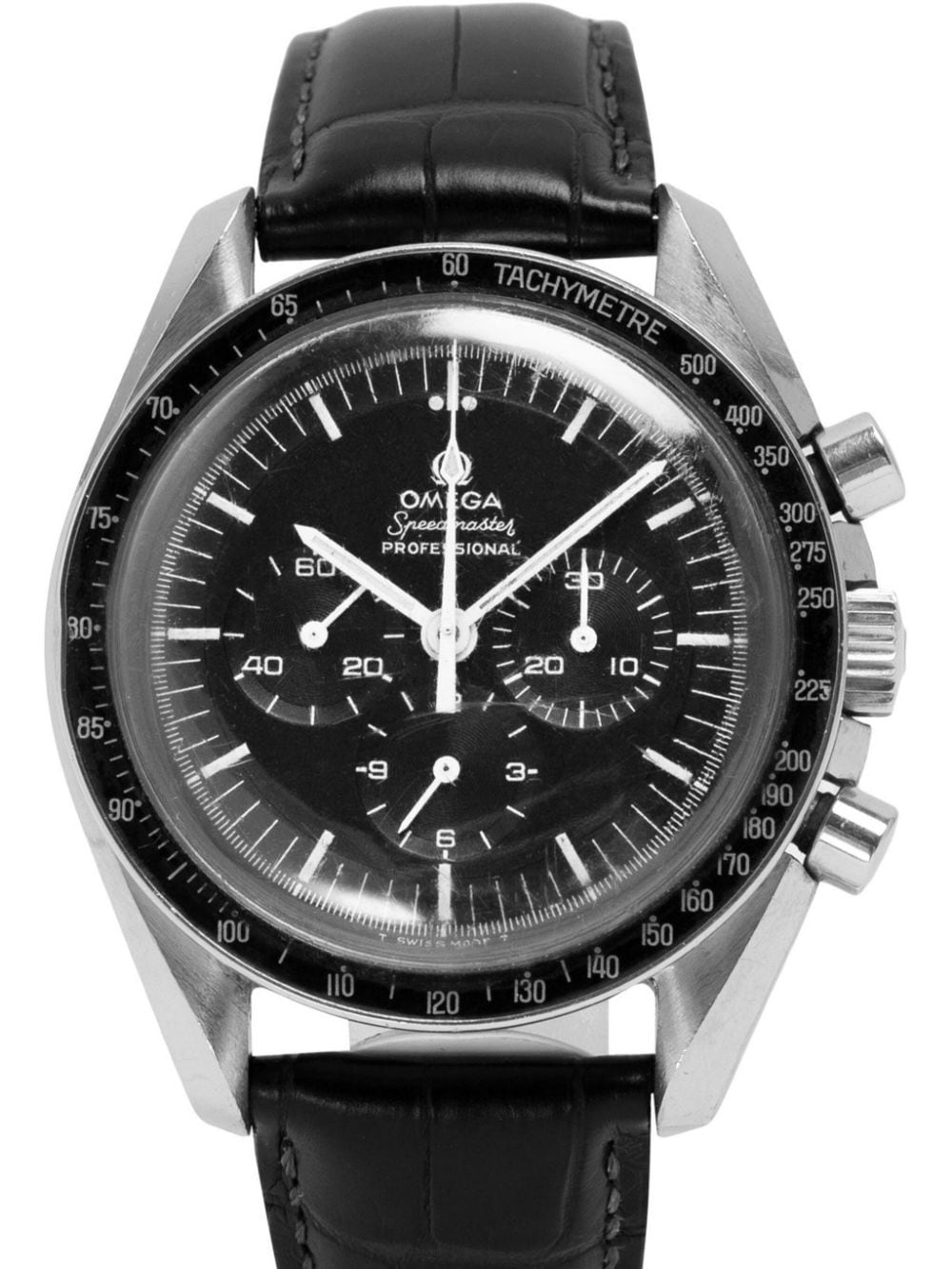 OMEGA 1969 pre-owned Speedmaster Moonwatch 40mm - Zwart