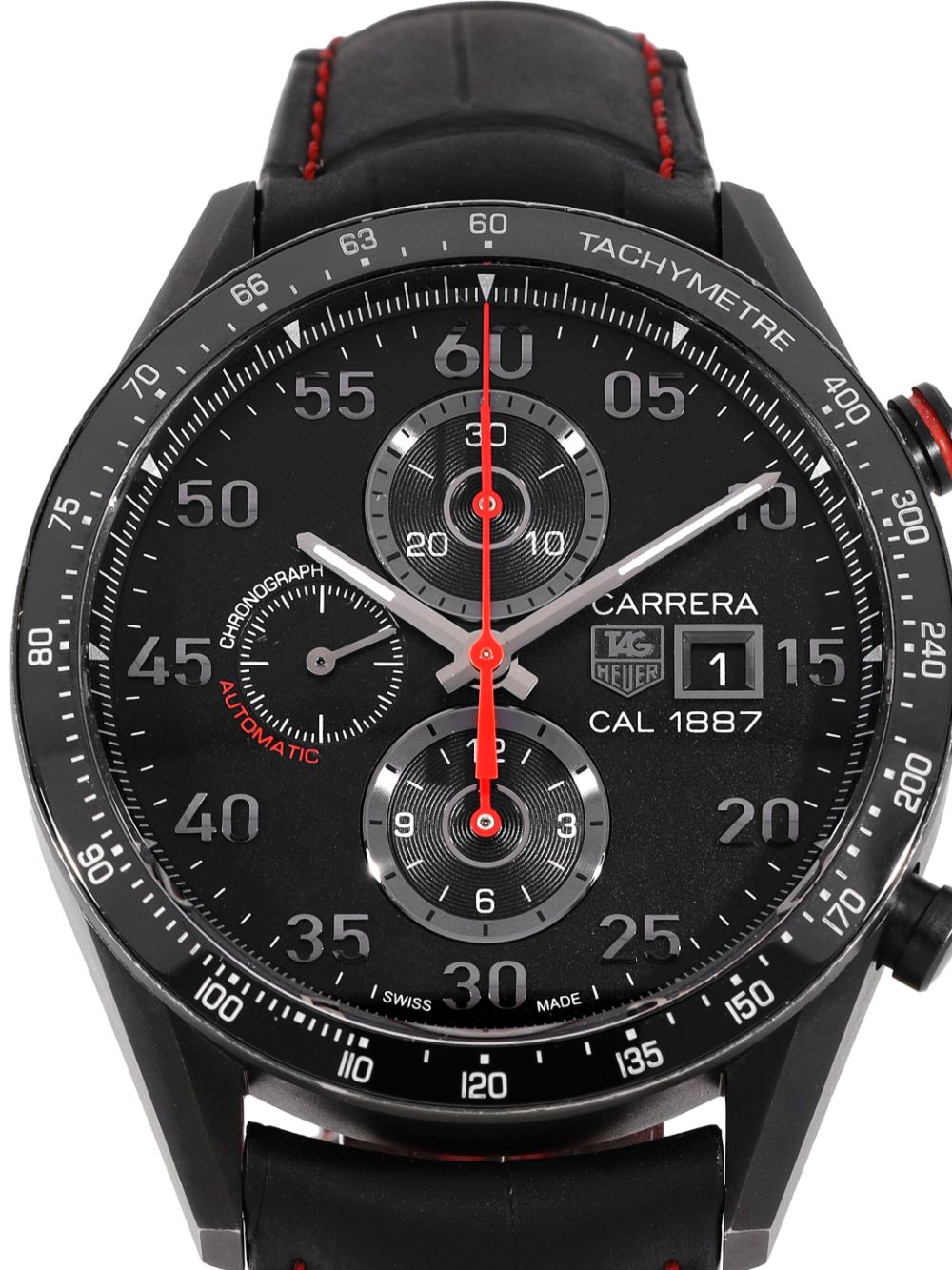 TAG Heuer Pre-Owned pre-owned Carrera 43mm - Zwart