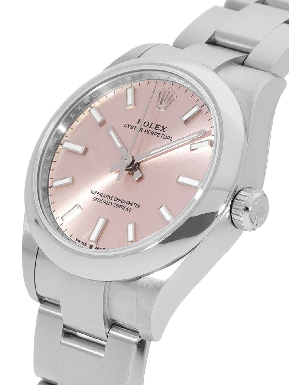 Rolex 2024 ongedragen Oyster Perpetual horloge - Zilver