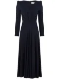 JANE Trinity flared dress - Blue