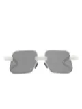 VAVA Eyewear x Suzanne Ciani geometric-frame sunglasses - White