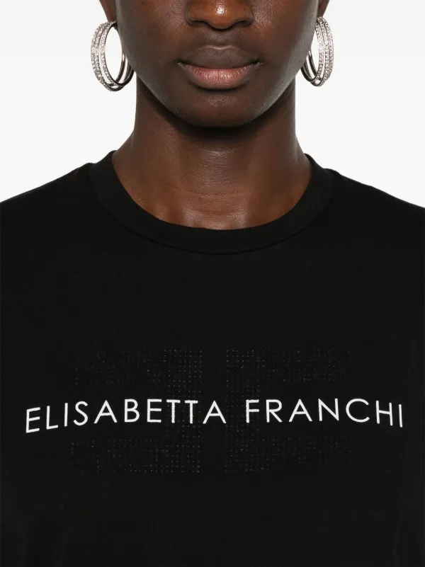Tシャツ・カットソー ELISABETTA FRANCHI Elisabetta Franchi Top Black 24360628_54415376_600.jpg