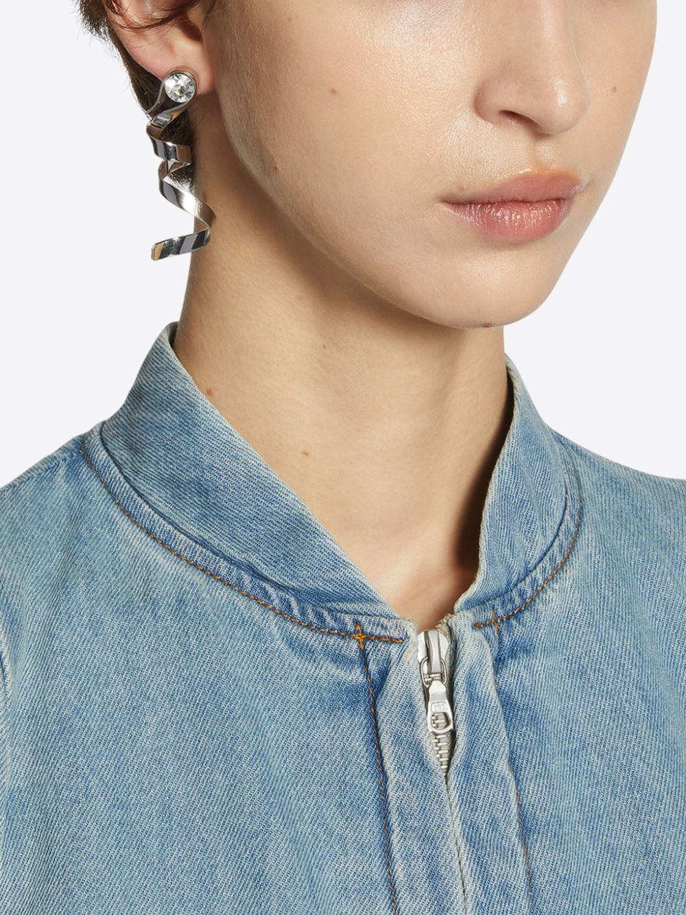 DRIES VAN NOTEN WAVE STUD EARRINGS 