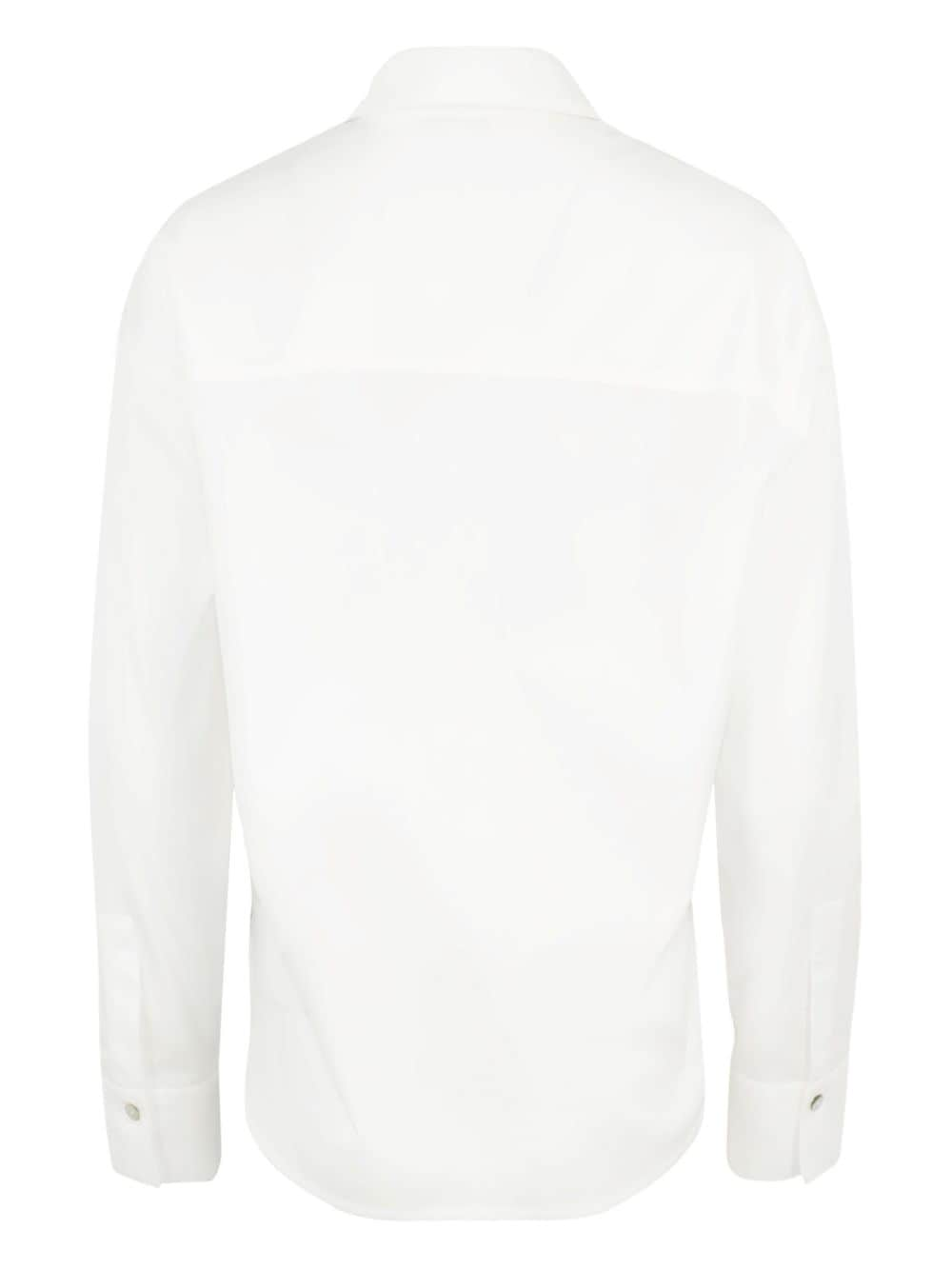 Vince Katoenen popeline blouse - Wit