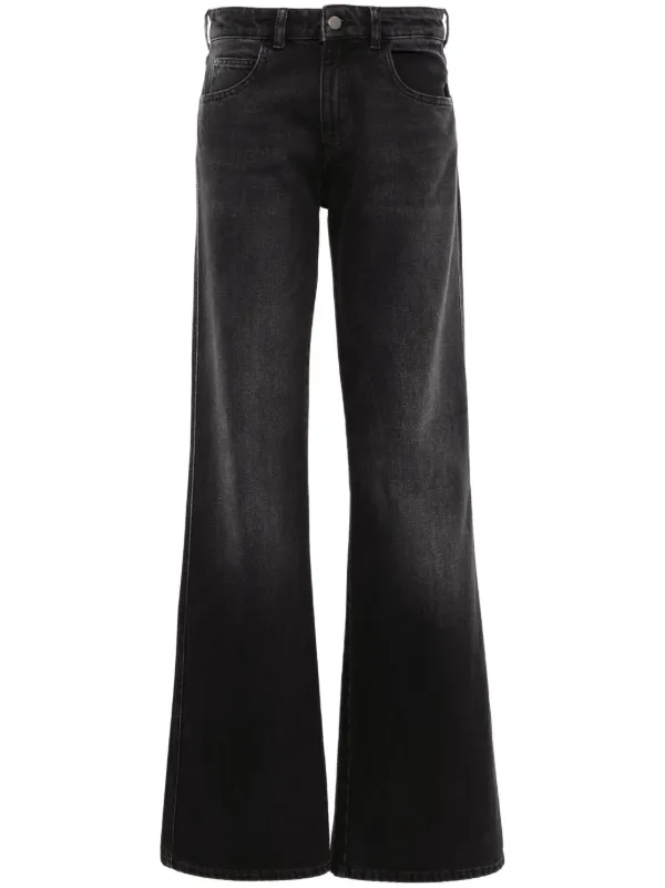 Emporio Armani J9D フレアジーンズ | ブラック | FARFETCH JP