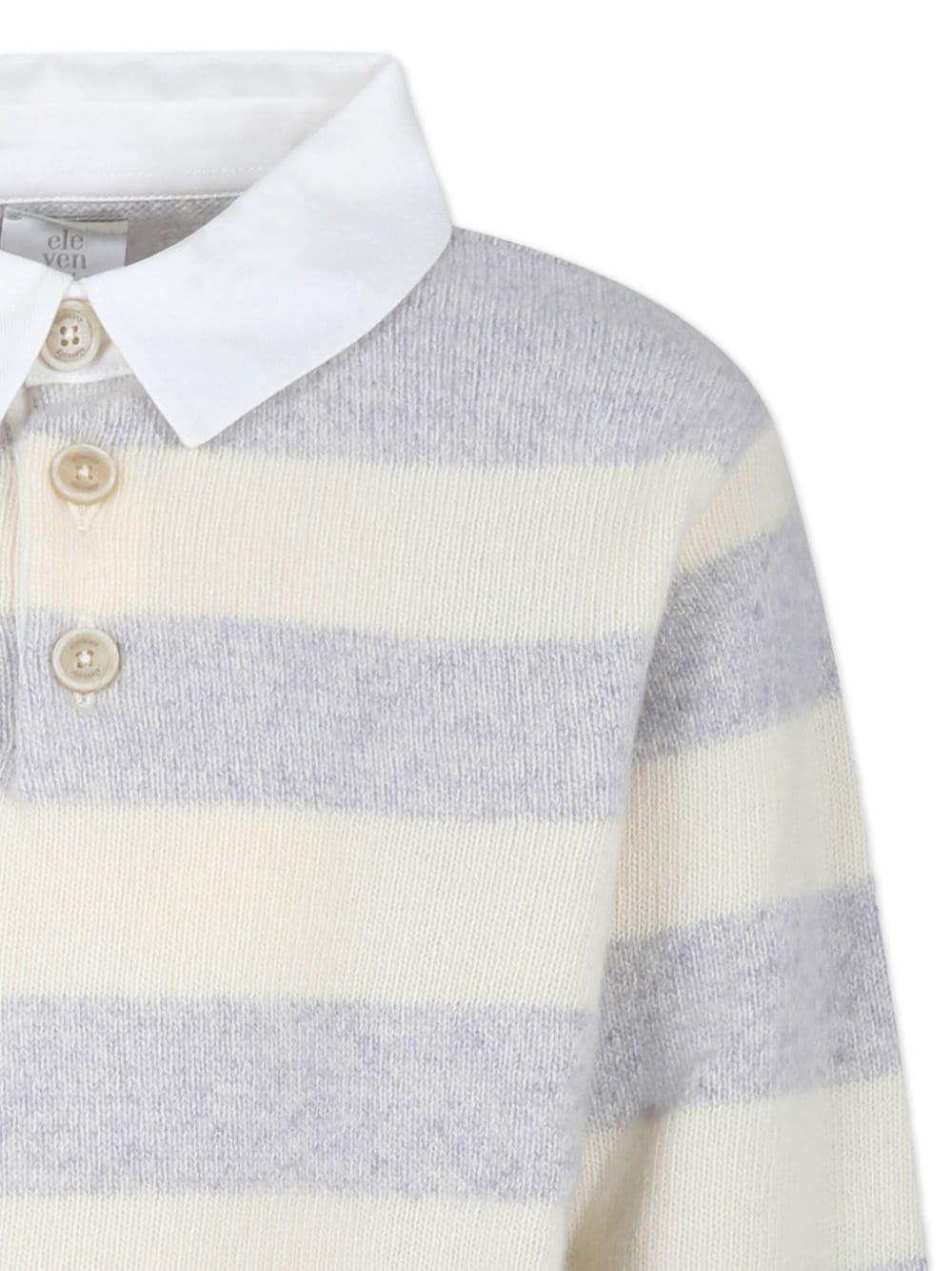 Shop Eleventy Striped Sweater In Neutrals