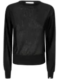 extreme cashmere Raven sweatshirt - Black