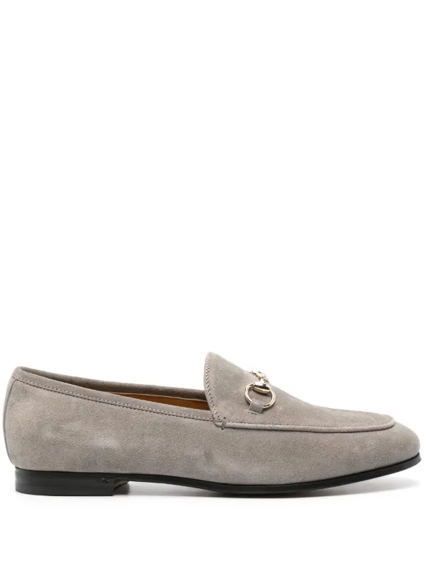 Gucci Jordaan Loafers Grey FARFETCH CA