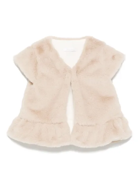 Patachou faux-fur jacket