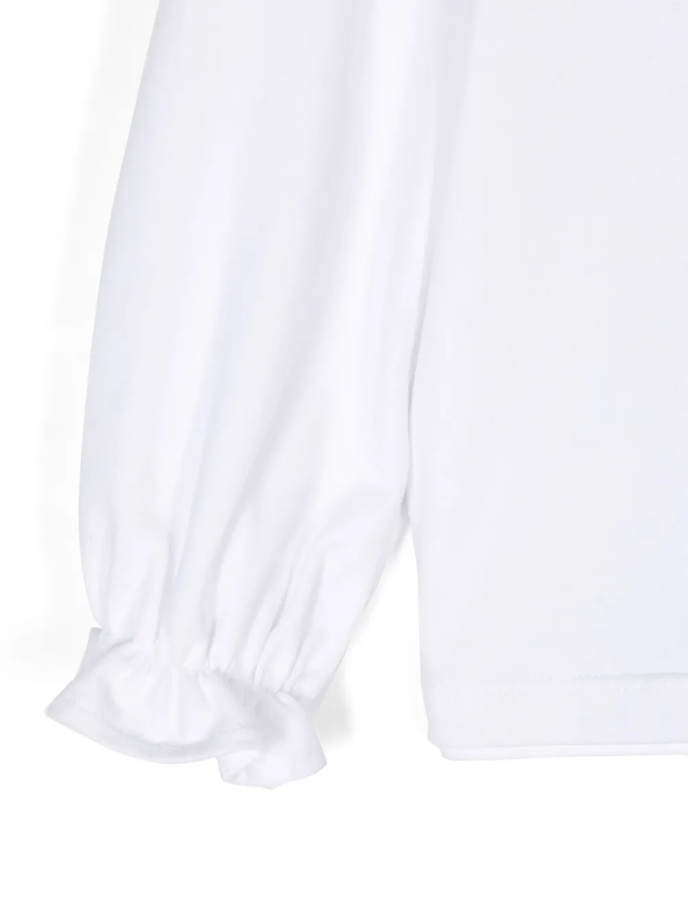Patachou T-shirt met ruches Wit