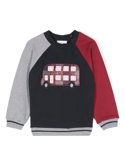 Patachou logo-embroidered sweatshirt