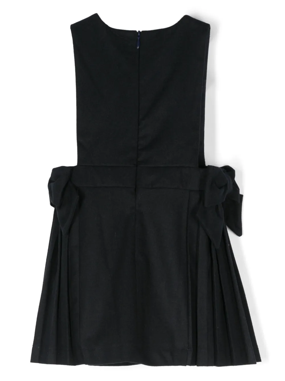 Patachou Jurk met strikdetail - Blauw