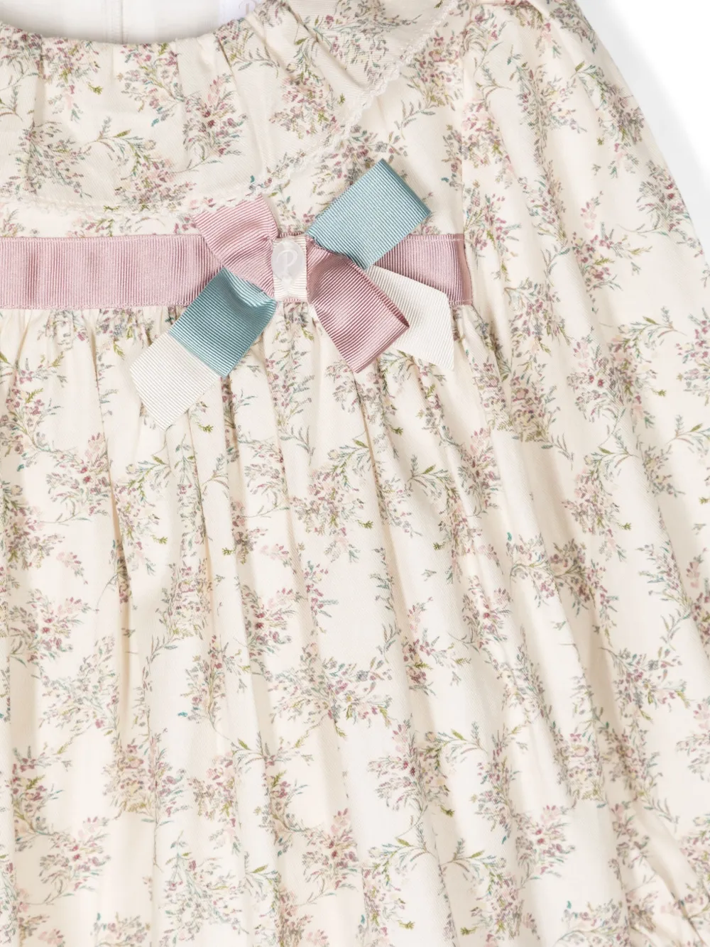 Patachou Jurk met bloemenprint Beige