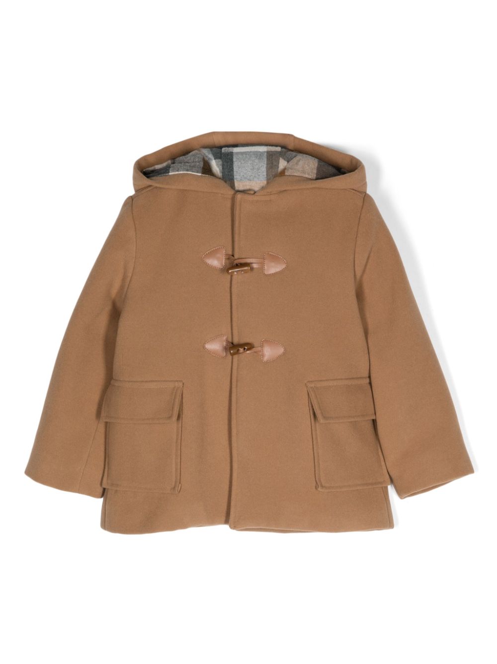 Patachou hooded jacket - Brown