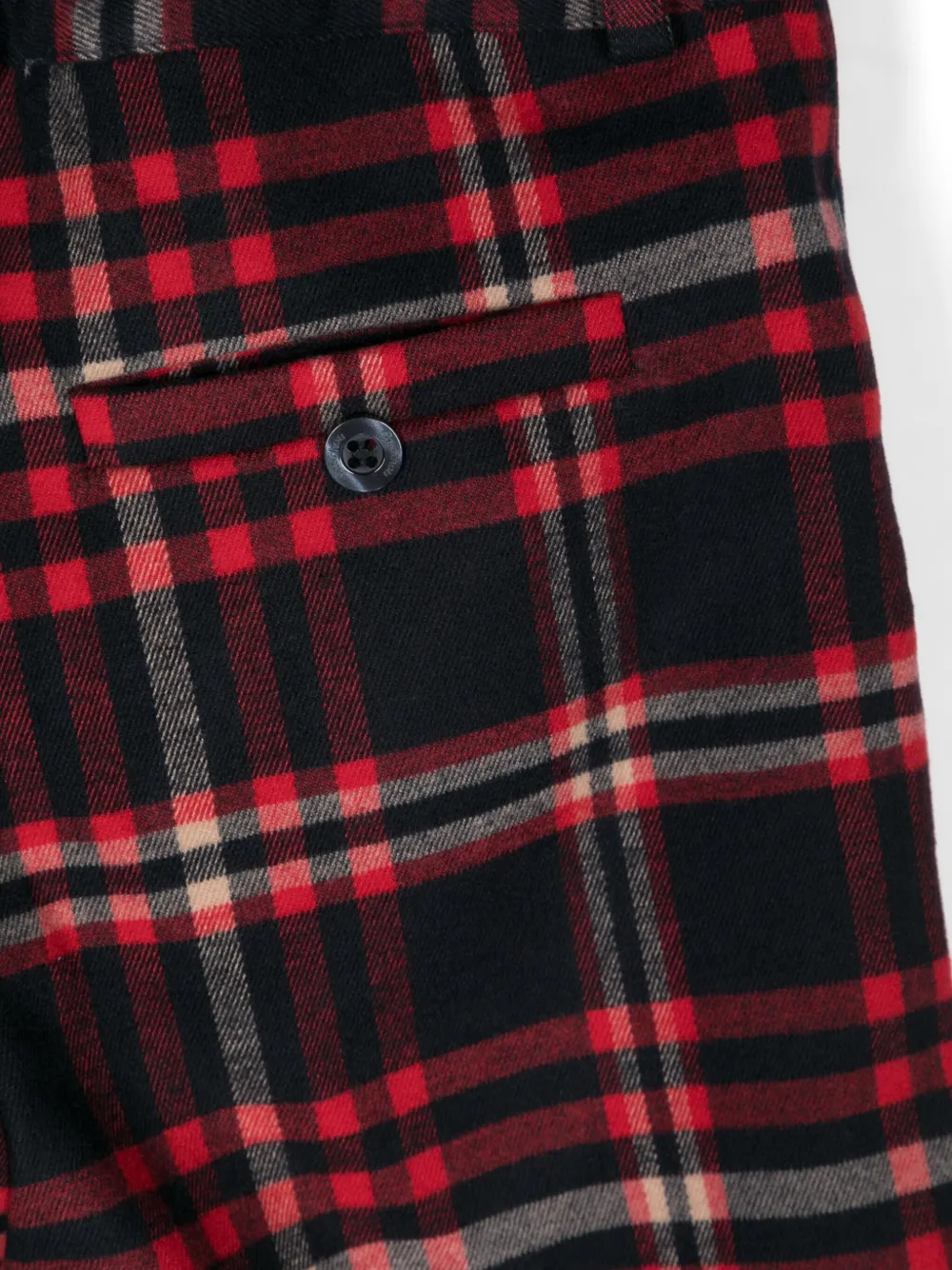 Patachou Shorts met tartan ruit Rood