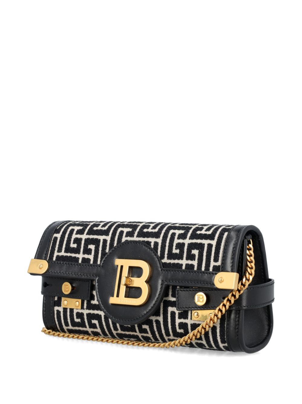 Balmain B-Buzz 23 monogram clutch bag Women