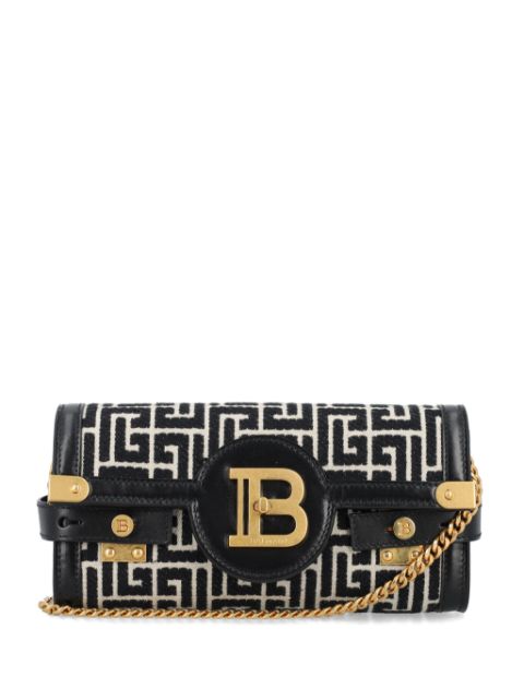 Balmain B-Buzz 23 monogram clutch bag Women