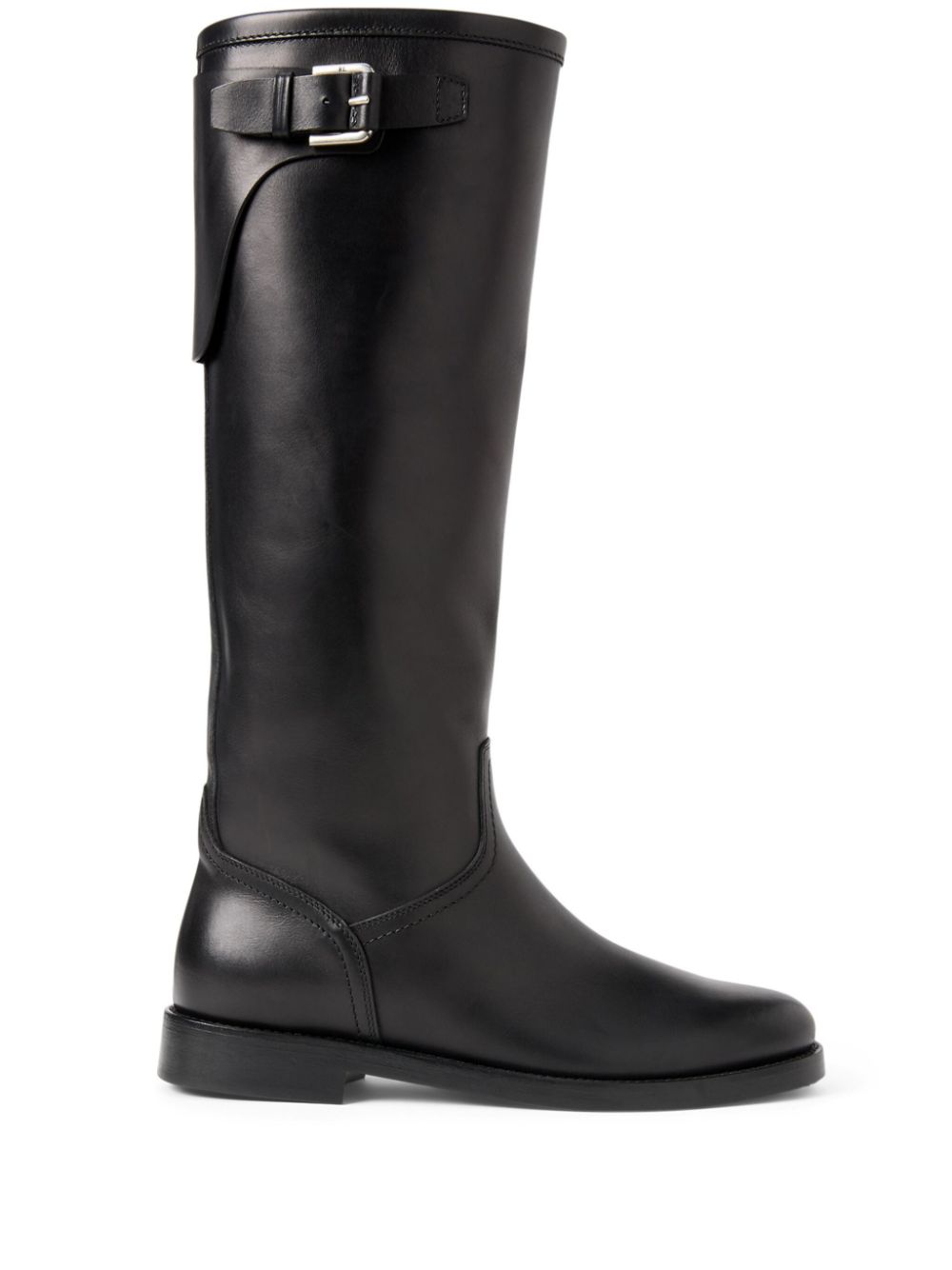 Ralph Lauren 30mm Swayer Boots In Black