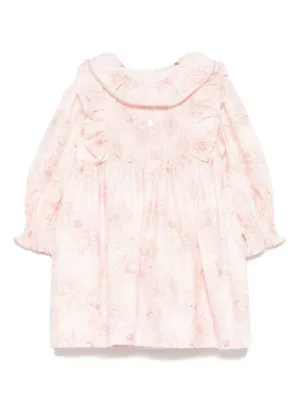 Patachou Lace short-sleeve Dress | Pink | FARFETCH SG