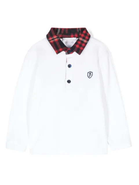 Patachou playera tipo polo con logo bordado