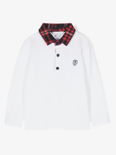 Patachou embroidered-logo polo shirt