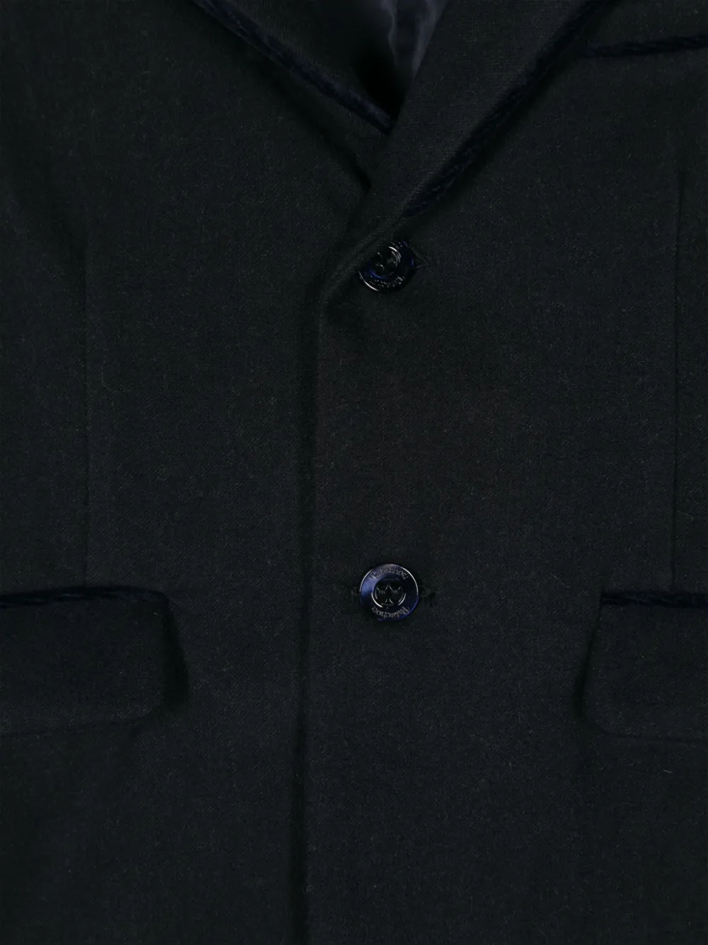 Patachou Vilten blazer Blauw