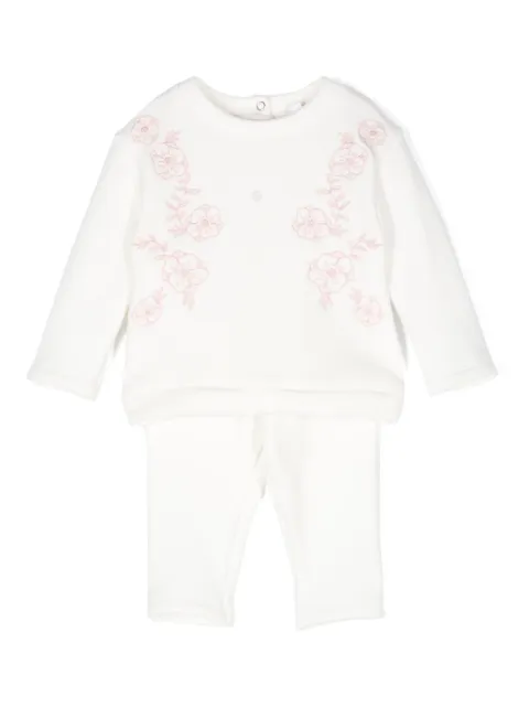 Patachou traje deportivo con bordado floral