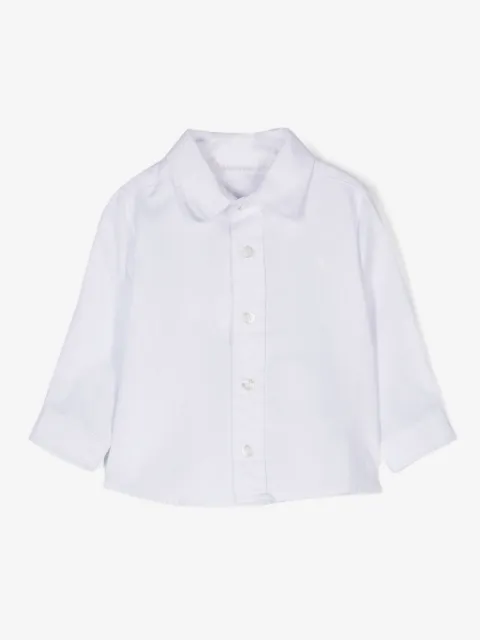 Patachou logo-embroidered shirt