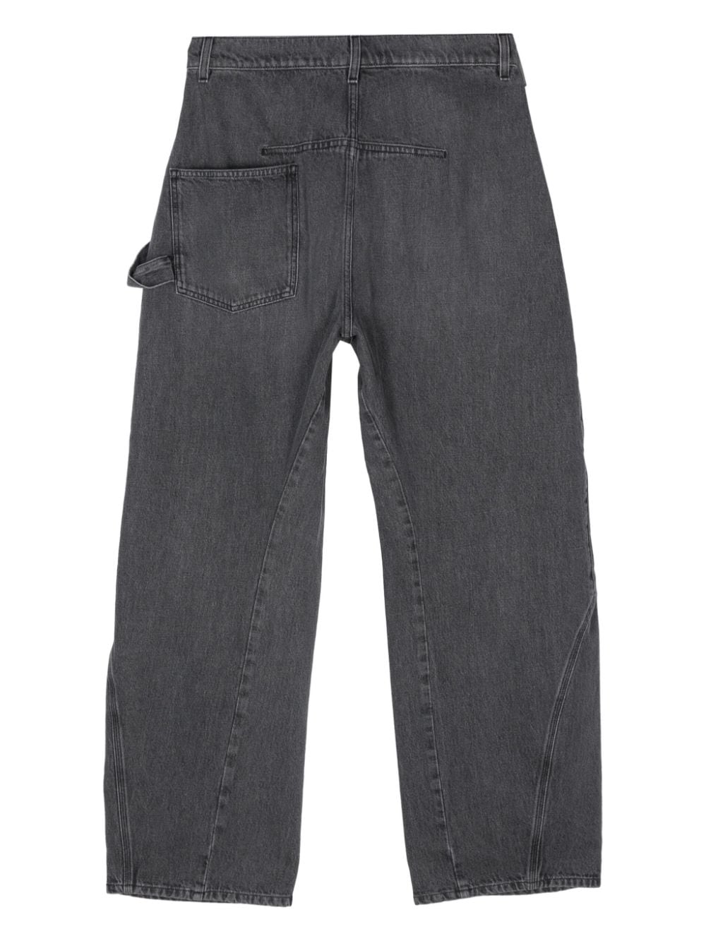 JW Anderson Jeans met uitgesneden details - Grijs