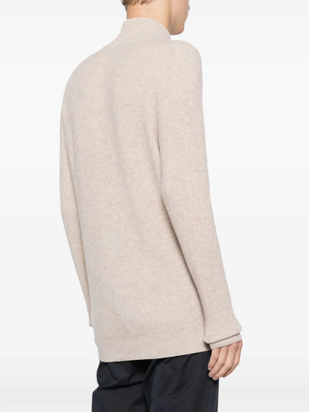 N.Peal Lambeth tweekleurig vest Beige