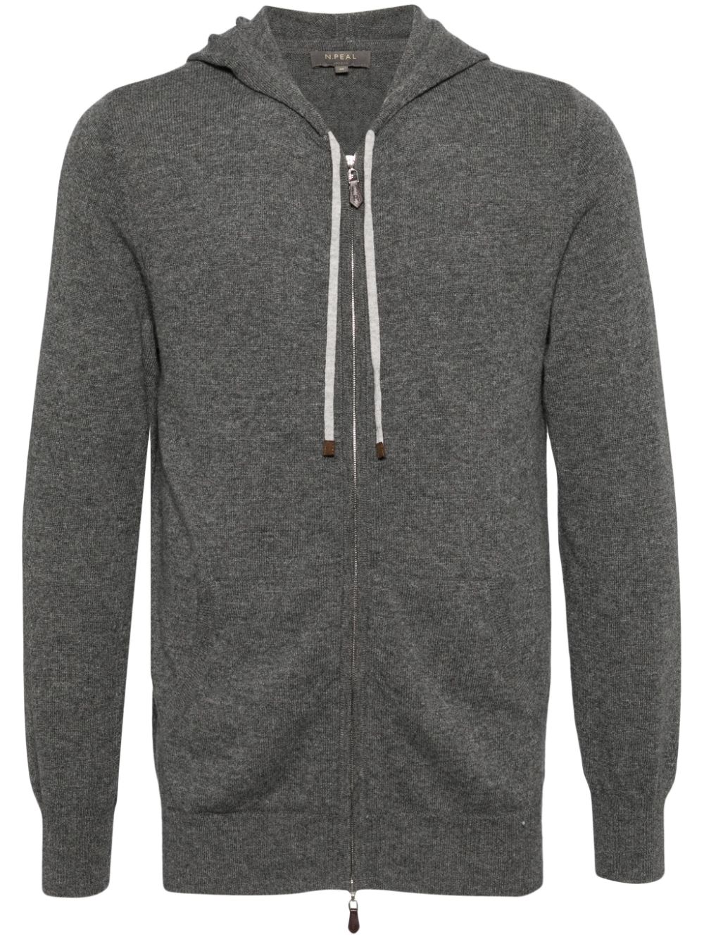 N.Peal Ladbroke cashmere hoodie - Grey