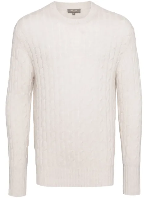 N.Peal Suéter Thames de cashmere